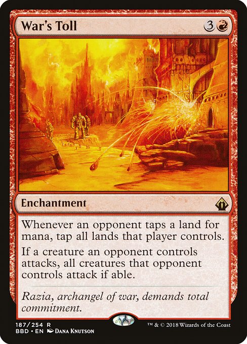 War's Toll [Foil]