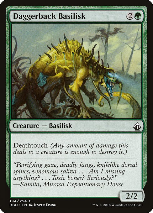 Daggerback Basilisk [Foil]