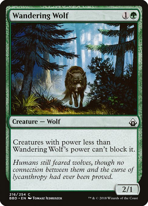 Wandering Wolf [Foil]