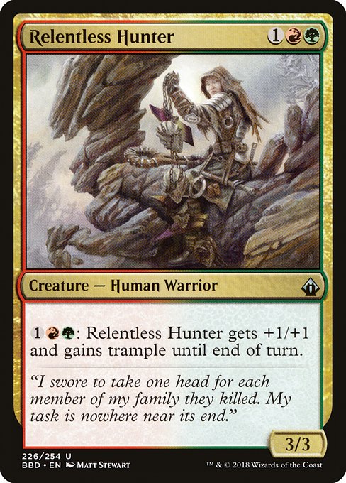 Relentless Hunter [Foil]