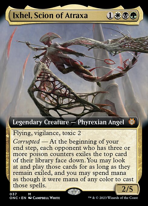 Ixhel, Scion of Atraxa [Extended Artwork Foil]
