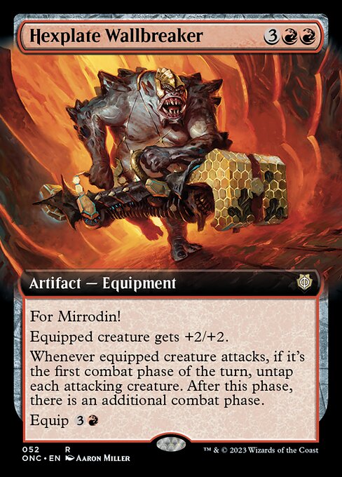Hexplate Wallbreaker [Extended Artwork Foil]