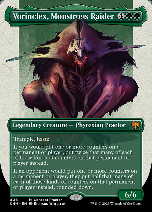 Vorinclex, Monstrous Raider [Borderless]