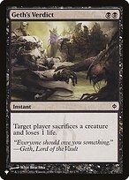Geth's Verdict [Phyrexian]