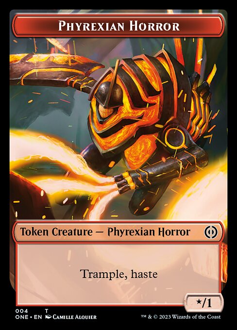 Phyrexian Horror Token TONE