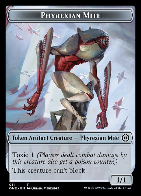 Phyrexian Mite Token TONE