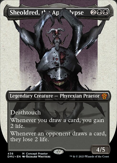 Sheoldred, the Apocalypse [Borderless Foil]