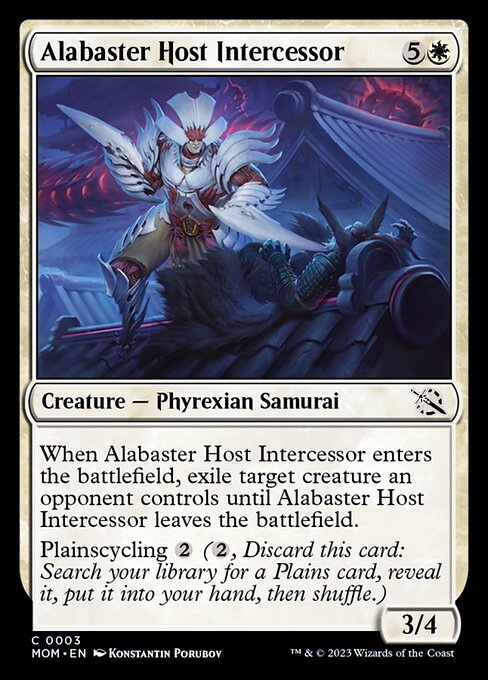 Alabaster Host Intercessor [Foil]