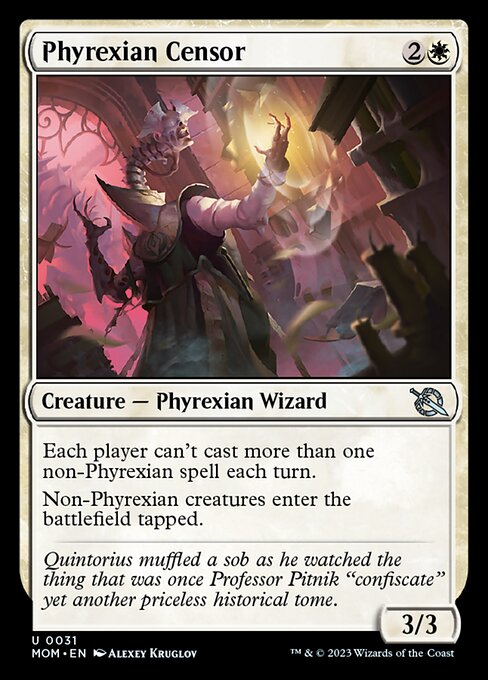 Phyrexian Censor [Foil]