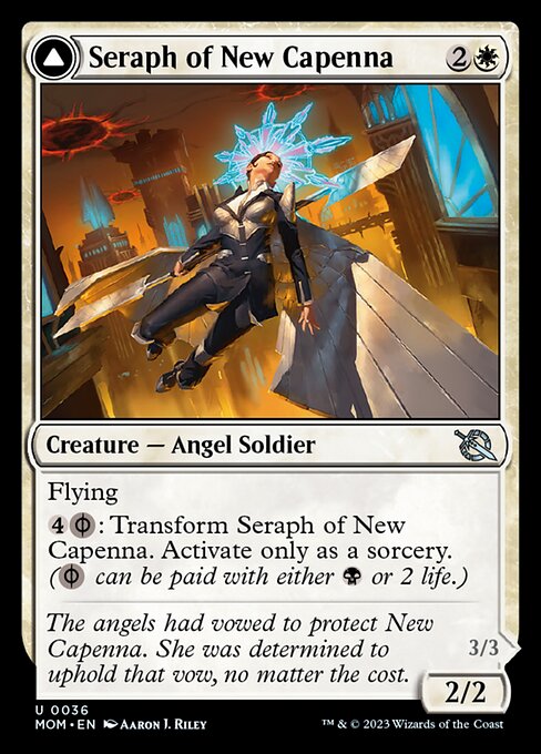 Seraph of New Capenna // Seraph of New Phyrexia [Foil]