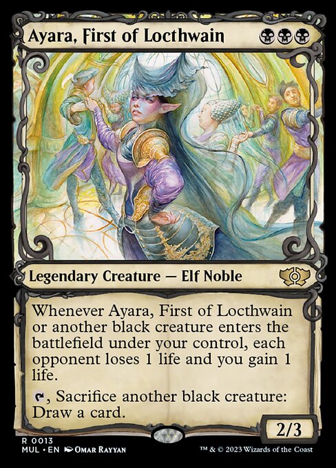 Ayara, First of Locthwain [Showcase Foil]