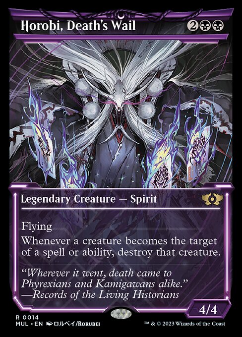 Horobi, Death's Wail [Showcase Foil]