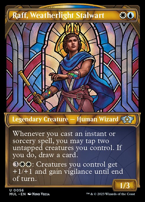Raff, Weatherlight Stalwart [Showcase Foil]