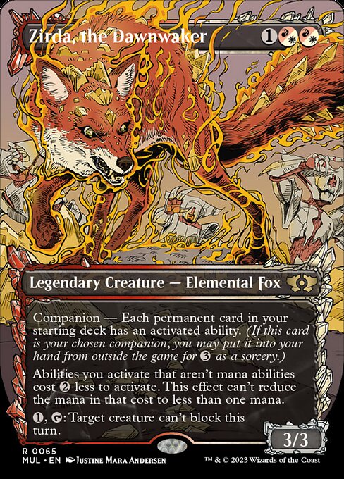 Zirda, the Dawnwaker [Showcase Foil]