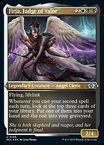 Firja, Judge of Valor [Etched Foil]