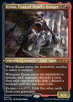 Kroxa, Titan of Death's Hunger [Etched Foil]