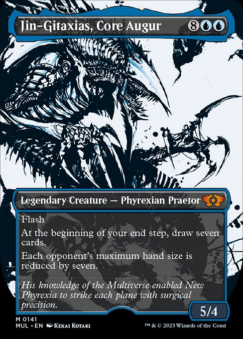 Jin-Gitaxias, Core Augur [Showcase Foil]