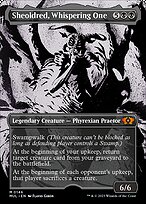 Sheoldred, Whispering One [Showcase Foil]