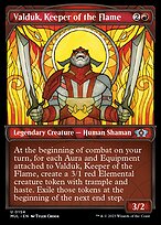 Valduk, Keeper of the Flame [Showcase Foil]