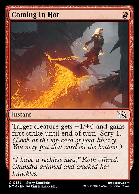 Coming In Hot [Foil]