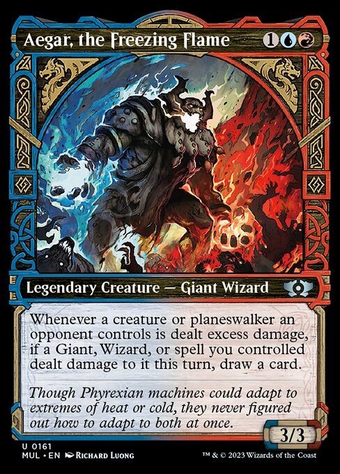 Aegar, the Freezing Flame [Showcase Foil]