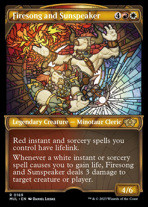Firesong and Sunspeaker [Showcase Foil]