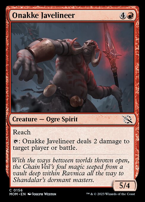 Onakke Javelineer [Foil]