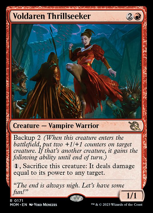 Voldaren Thrillseeker [Foil]