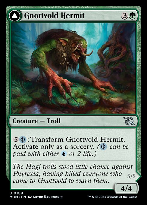 Gnottvold Hermit // Chrome Host Hulk [Foil]