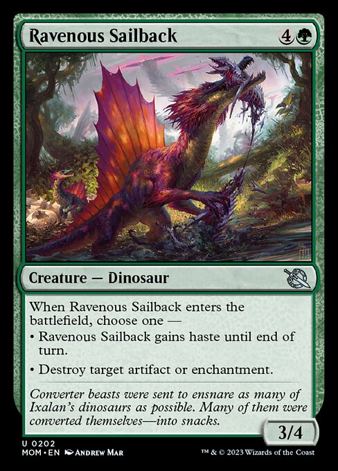 Ravenous Sailback [Foil]