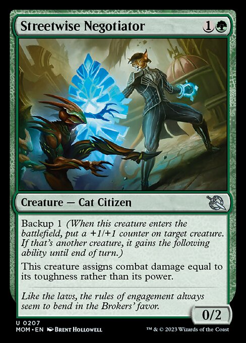 Streetwise Negotiator [Foil]