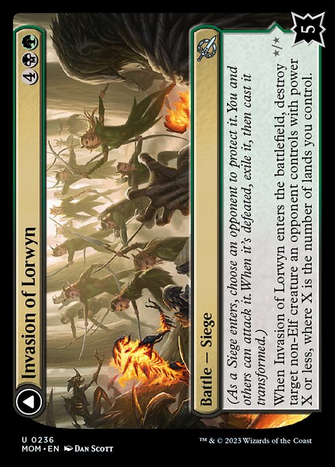 Invasion of Lorwyn // Winnowing Forces [Foil]