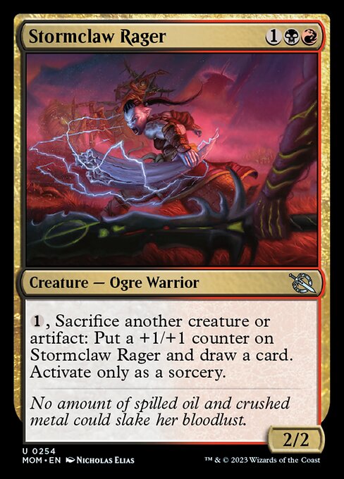 Stormclaw Rager [Foil]
