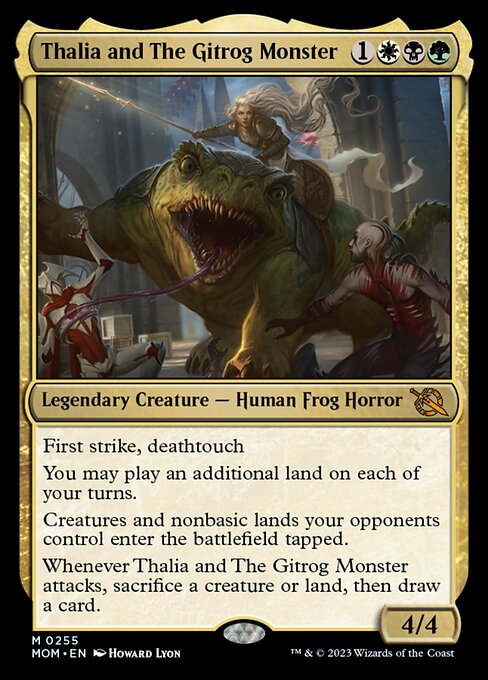 Thalia and The Gitrog Monster [Foil]