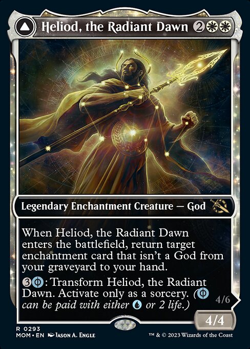 Heliod, the Radiant Dawn // Heliod, the Warped Eclipse [Showcase]