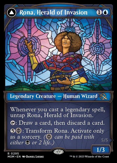 Rona, Herald of Invasion // Rona, Tolarian Obliterator [Showcase]
