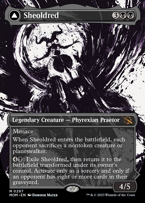 Sheoldred // The True Scriptures [Borderless Showcase]