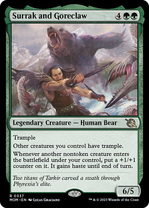 Surrak and Goreclaw [Foil]