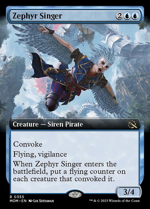 Zephyr Singer [Extended Artwork Foil]