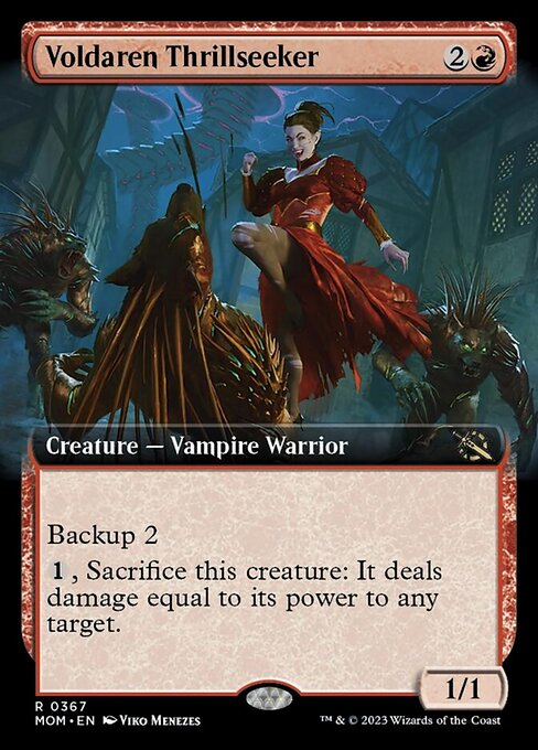 Voldaren Thrillseeker [Extended Artwork Foil]