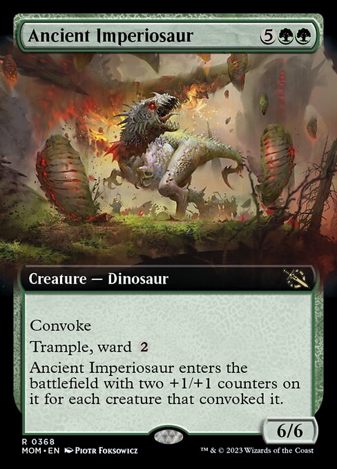 Ancient Imperiosaur [Extended Artwork Foil]