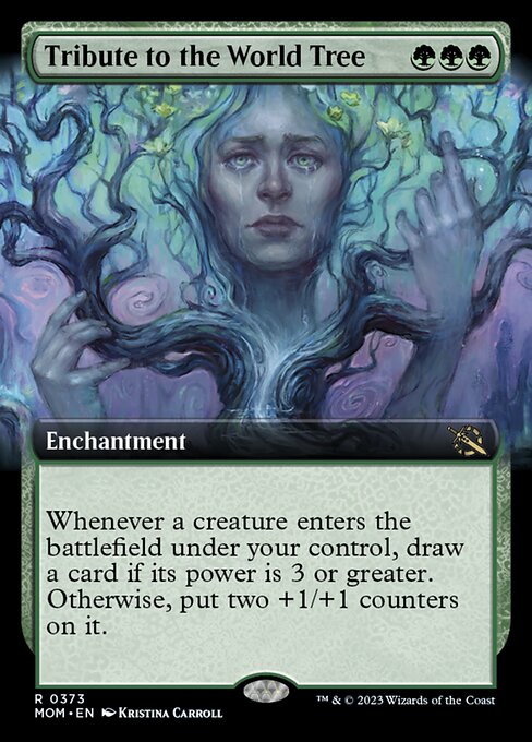 Tribute to the World Tree [Extended Artwork Foil]