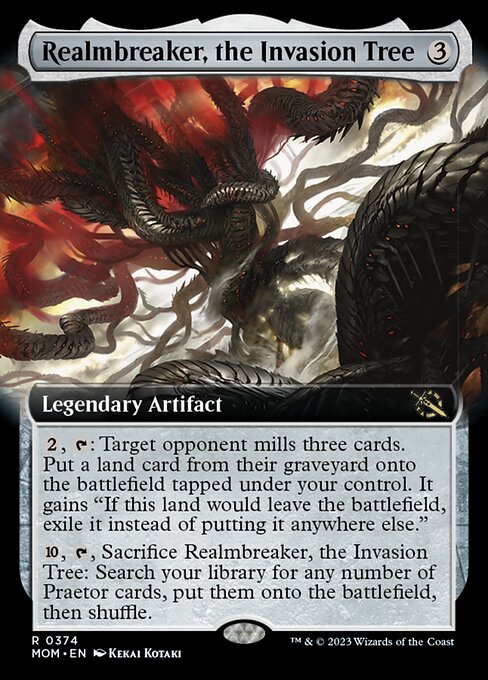 Realmbreaker, the Invasion Tree [Extended Artwork]
