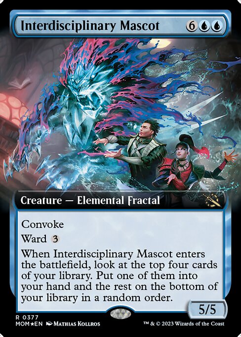 Interdisciplinary Mascot [Extended Artwork]
