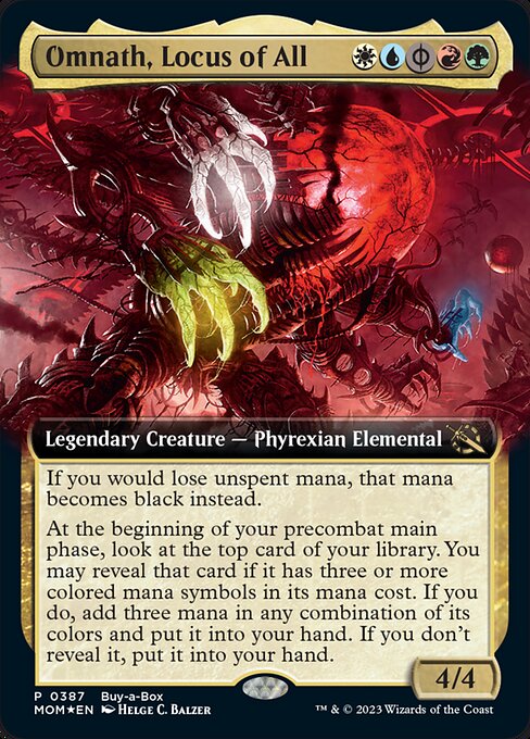 Omnath, Locus of All [Buy-A-Box Extended Artwork Foil]