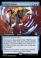 Teferi's Talent [Extended Artwork]