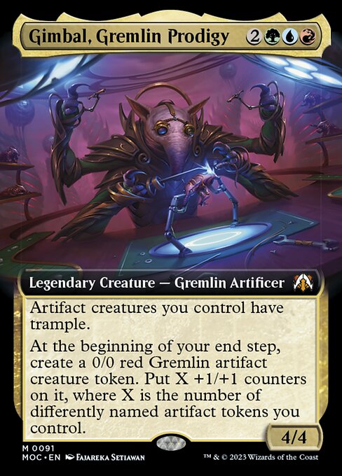 Gimbal, Gremlin Prodigy [Extended Artwork Foil]
