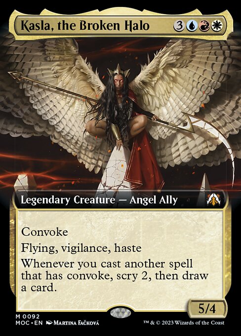 Kasla, the Broken Halo [Extended Artwork Foil]