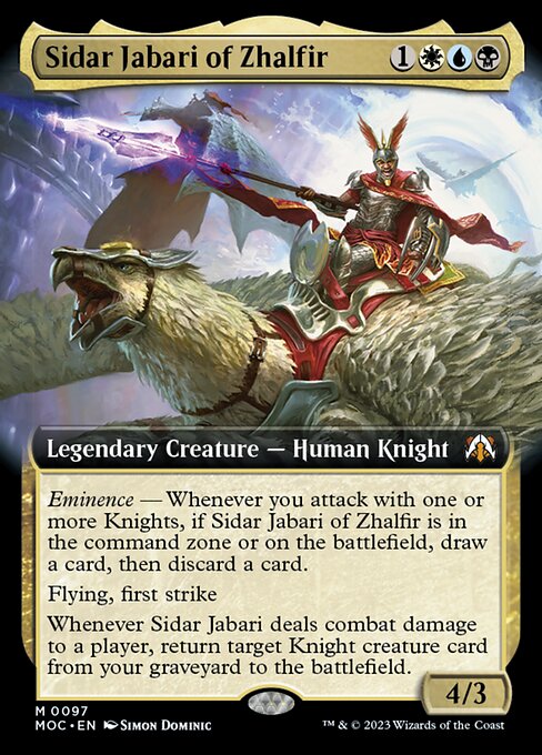 Sidar Jabari of Zhalfir [Extended Artwork]