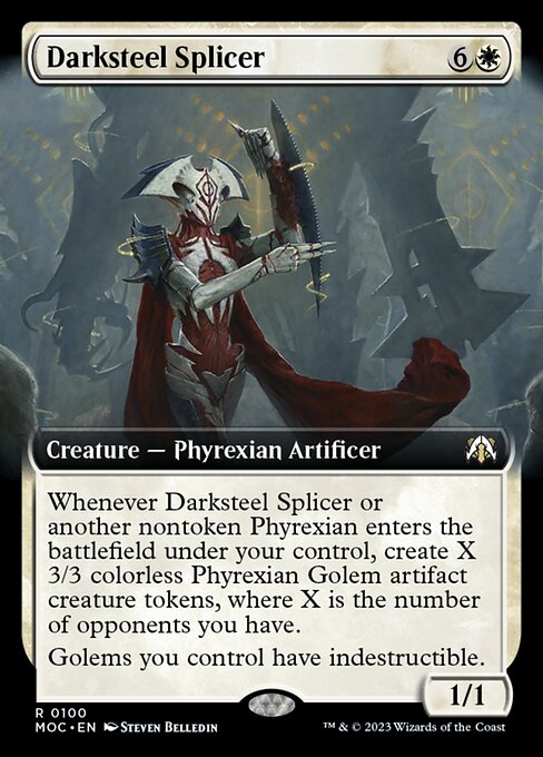 Darksteel Splicer [Extended Artwork]